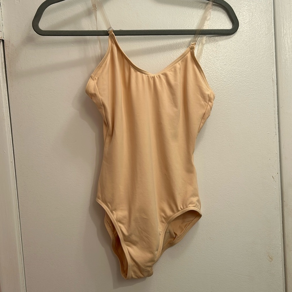 Capezio Nude Leotard, Medium